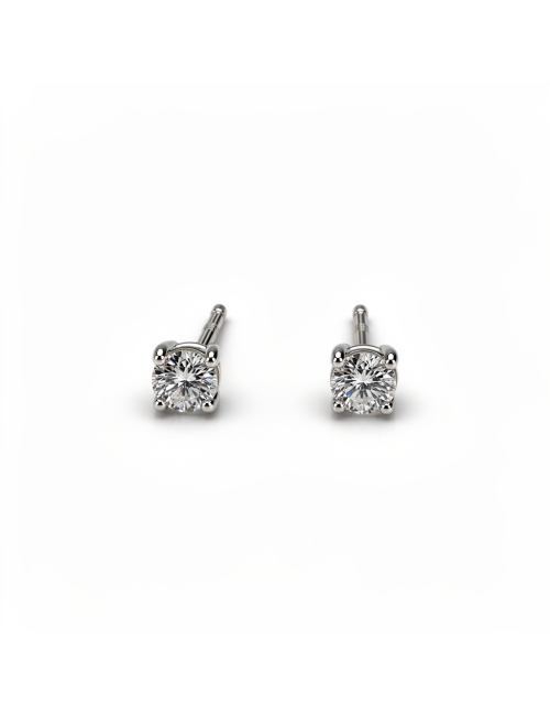 ORECCHINI PUNTO LUCE CT 0,30