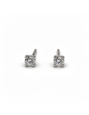 ORECCHINI PUNTO LUCE CT 0,36
