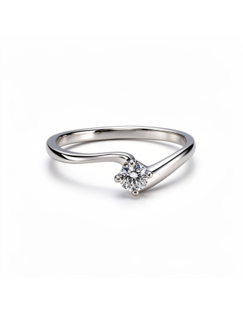 ANELLO SOLITARIO VALENTINA CT 0,20