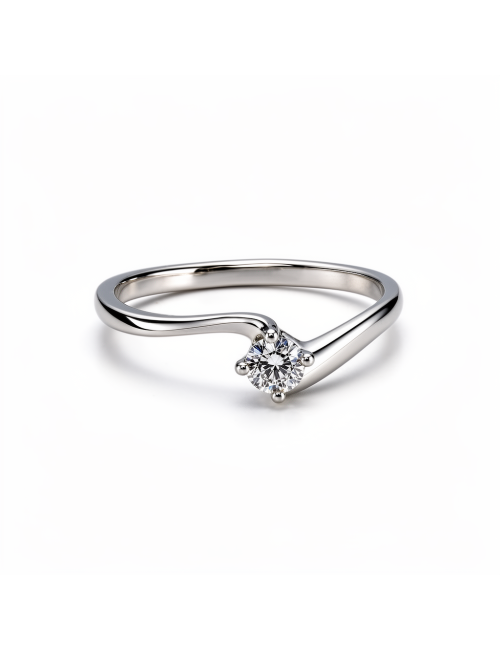 ANELLO SOLITARIO VALENTINA CT 0,22