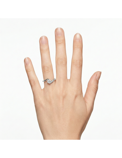 ANELLO SOLITARIO VALENTINA CT 0,22