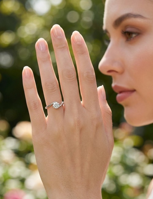 ANELLO SOLITARIO VALENTINA CT 0,28