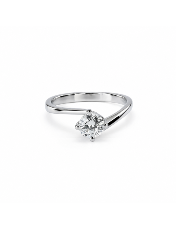 ANELLO SOLITARIO VALENTINA CT 0,35