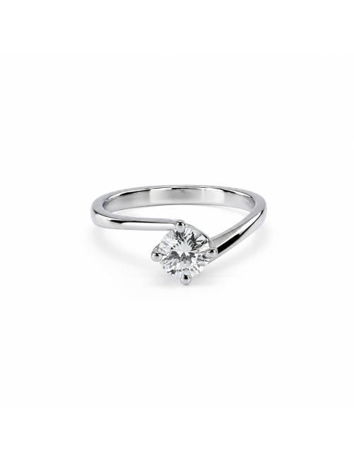 ANELLO SOLITARIO VALENTINA CT 0,35