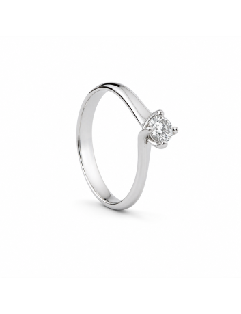 ANELLO SOLITARIO VALENTINA CT 0,45