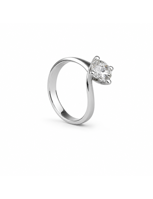 ANELLO SOLITARIO VALENTINA CT 0,60