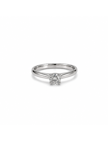 ANELLO SOLITARIO 4 punte CT 0,15