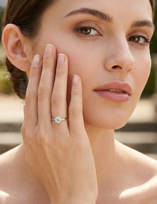 ANELLO SOLITARIO Tiffany CT 0,20