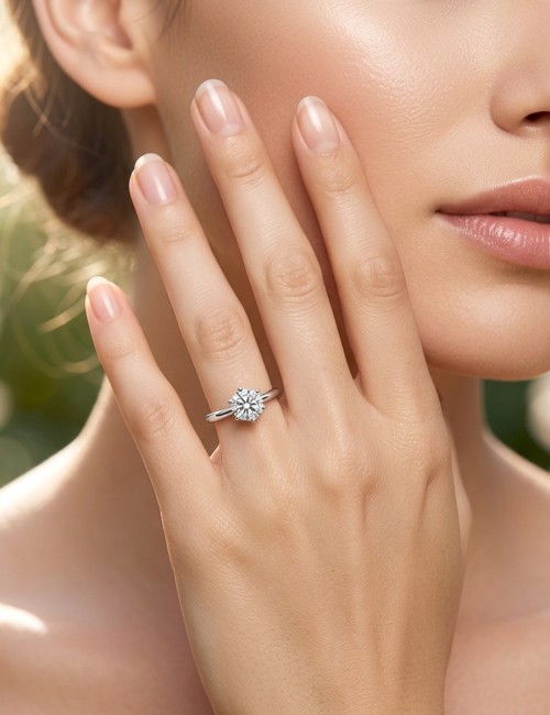 ANELLO SOLITARIO Tiffany CT 0,35